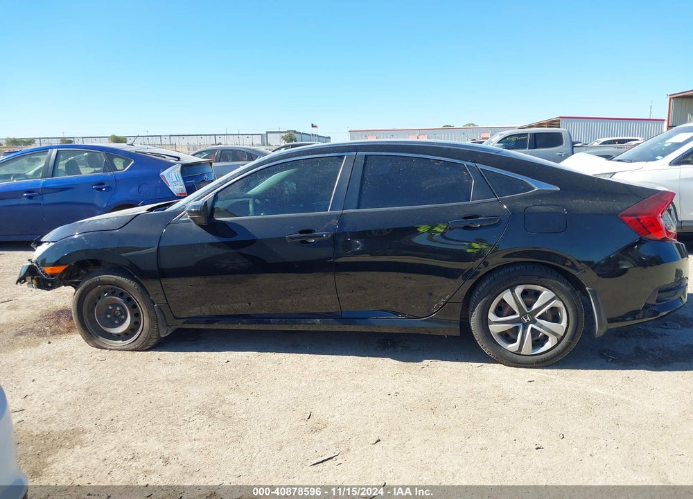 2018 HONDA CIVIC LX VIN: 19XFC2F55JE013593