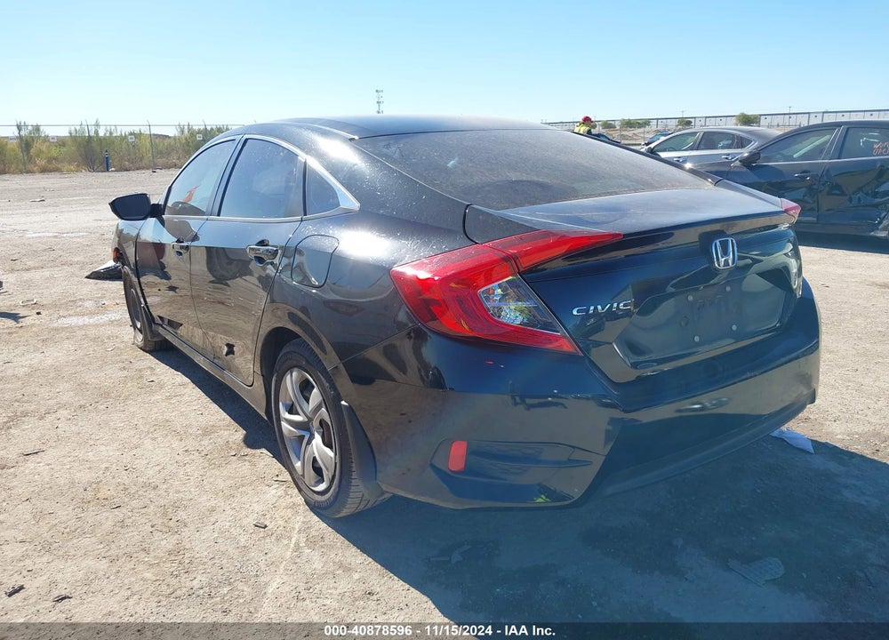 2018 HONDA CIVIC LX VIN: 19XFC2F55JE013593