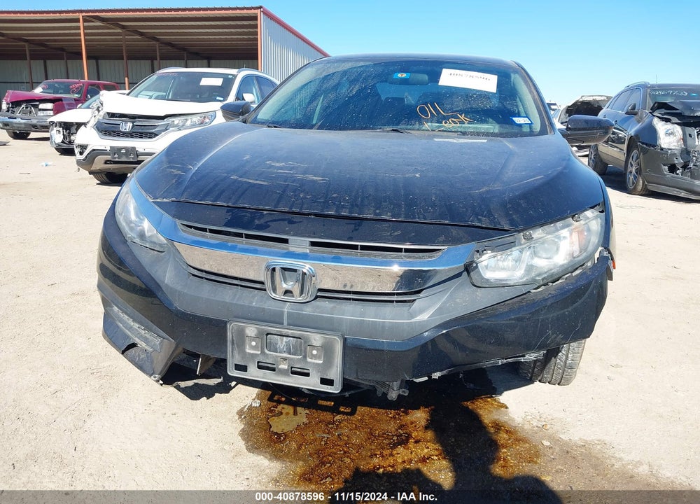 2018 HONDA CIVIC LX VIN: 19XFC2F55JE013593