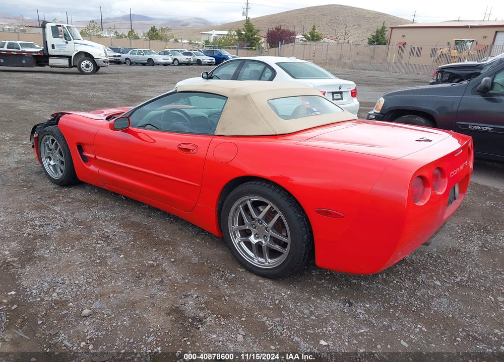 1999 CHEVROLET CORVETTE VIN: 1G1YY32G8X5107133