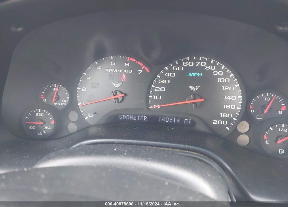 1999 CHEVROLET CORVETTE VIN: 1G1YY32G8X5107133