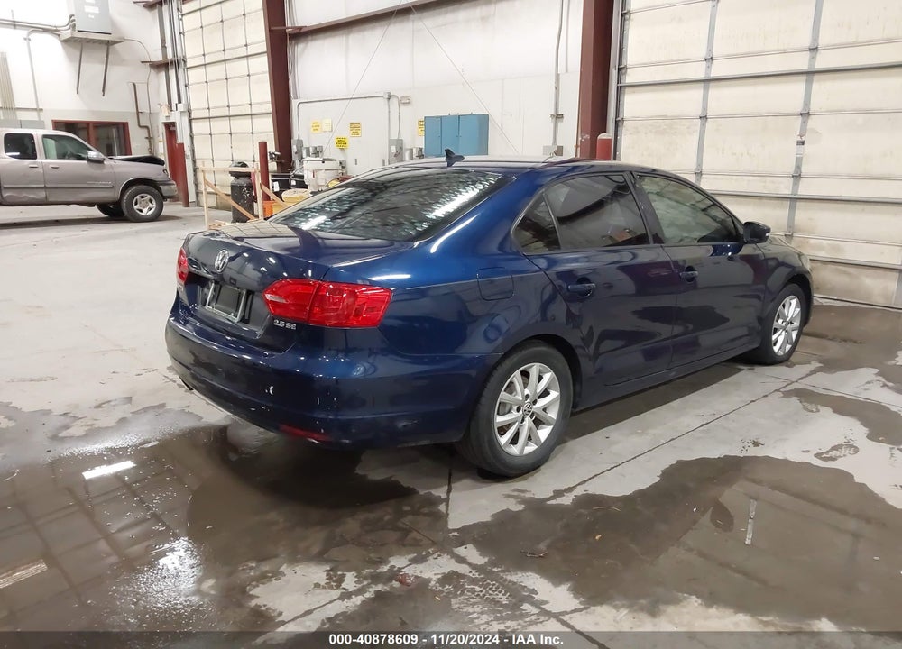 2011 VOLKSWAGEN JETTA 2.5L SE VIN: 3VWDZ7AJ6BM318354