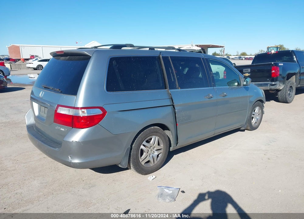 2005 HONDA ODYSSEY EX VIN: 5FNRL38415B124939
