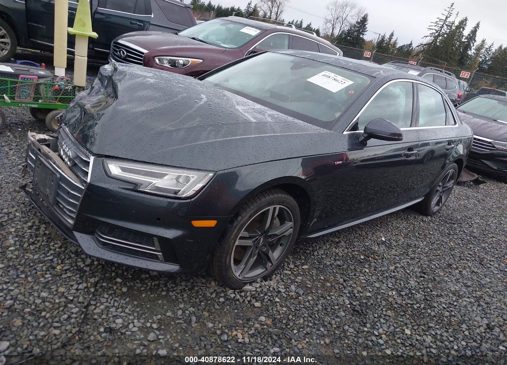 2017 AUDI A4 2.0T PREMIUM VIN: WAUENAF48HN030575