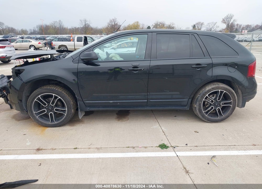 2013 FORD EDGE SEL VIN: 2FMDK3J91DBC51720