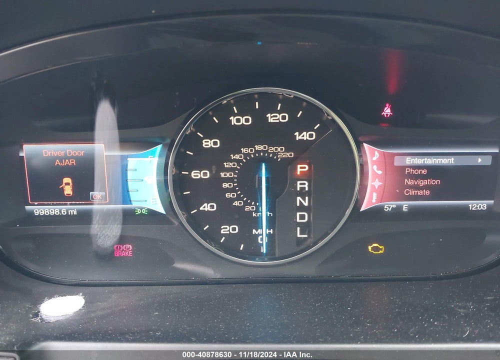 2013 FORD EDGE SEL VIN: 2FMDK3J91DBC51720