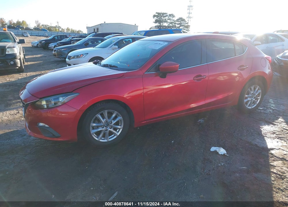 2014 MAZDA 3 I GRAND TOURING VIN: JM1BM1M74E1160930