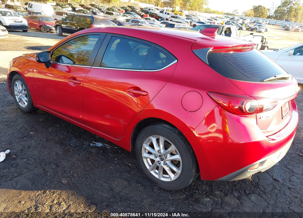 2014 MAZDA 3 I GRAND TOURING VIN: JM1BM1M74E1160930