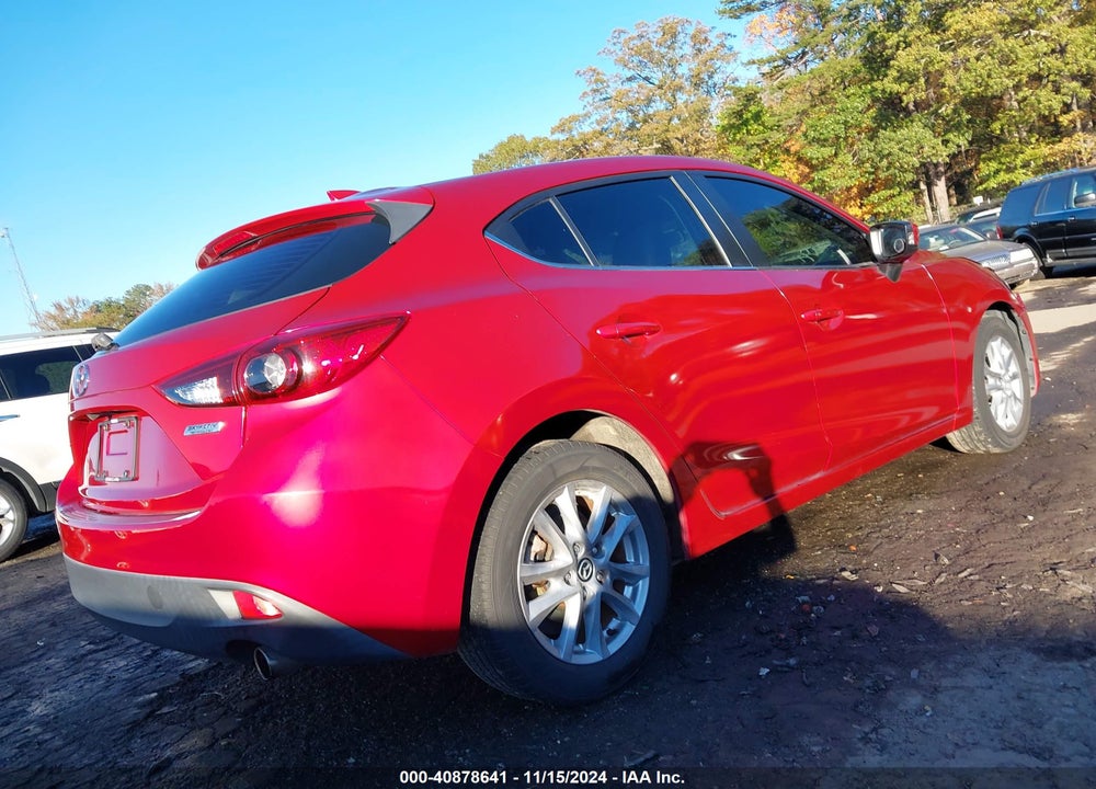 2014 MAZDA 3 I GRAND TOURING VIN: JM1BM1M74E1160930