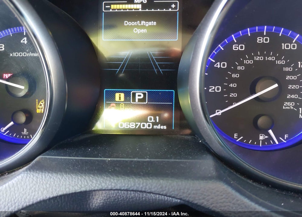 2016 SUBARU OUTBACK 3.6R LIMITED VIN: 4S4BSENC4G3272137