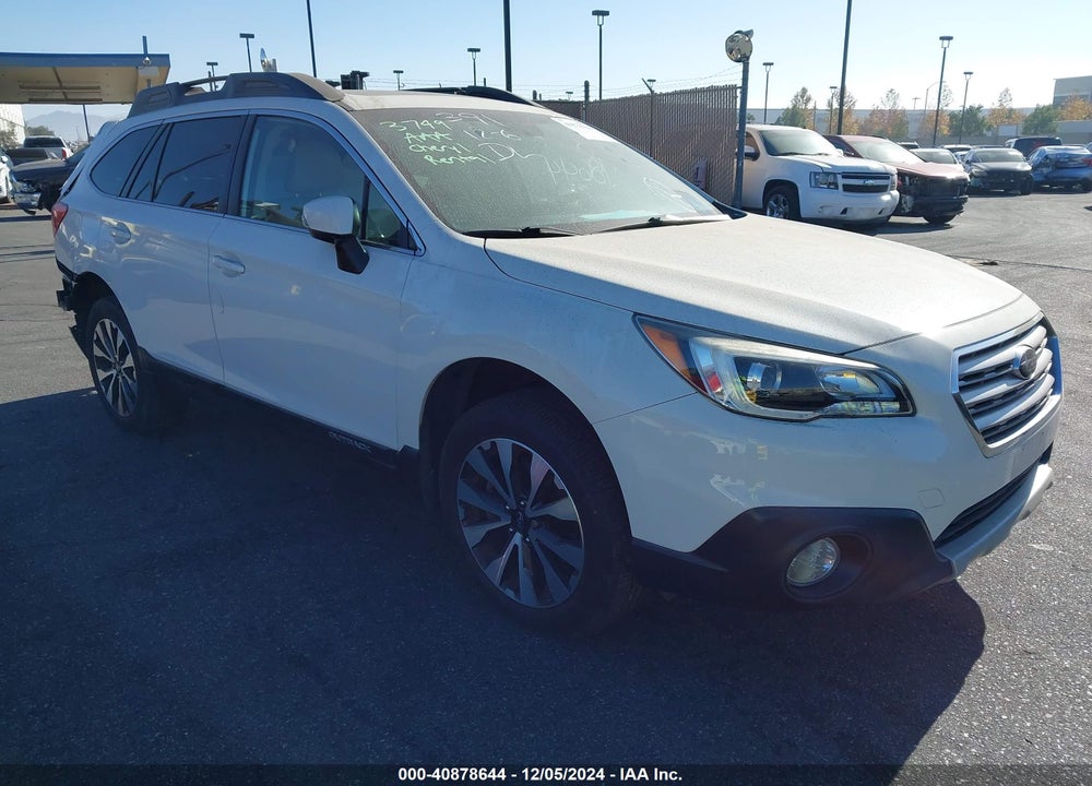 2016 SUBARU OUTBACK 3.6R LIMITED VIN: 4S4BSENC4G3272137