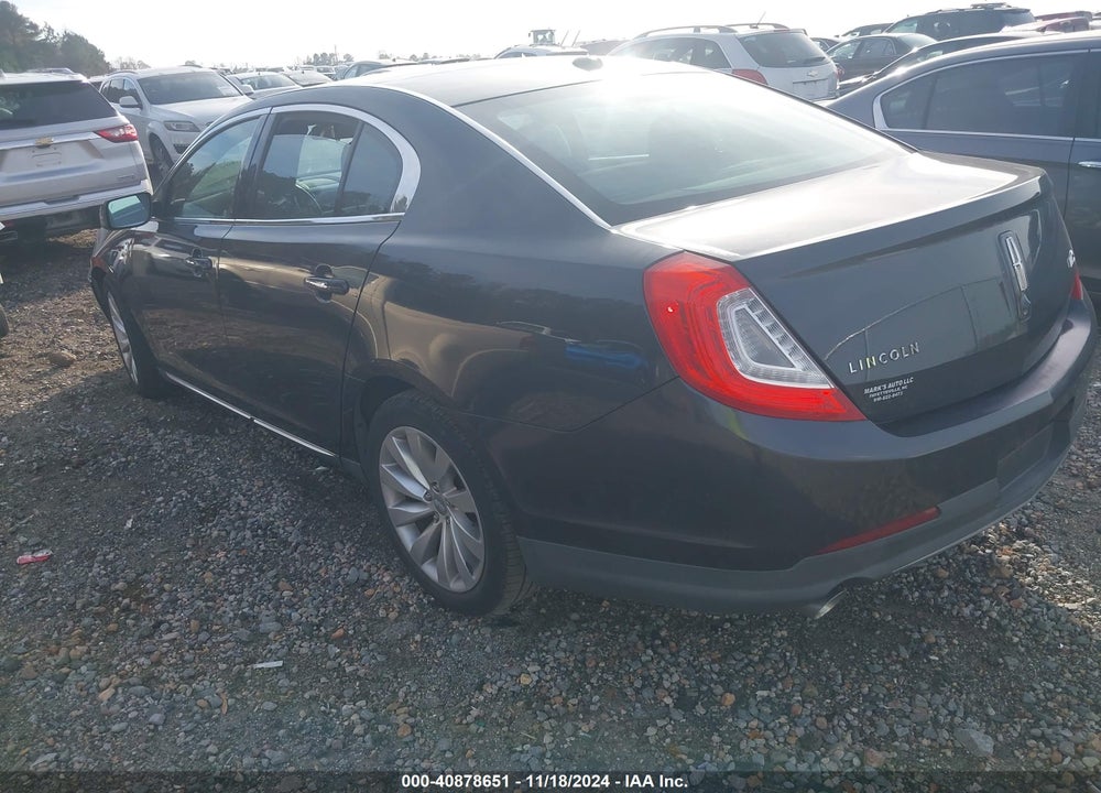 2013 LINCOLN MKS VIN: 1LNHL9DK4DG613953
