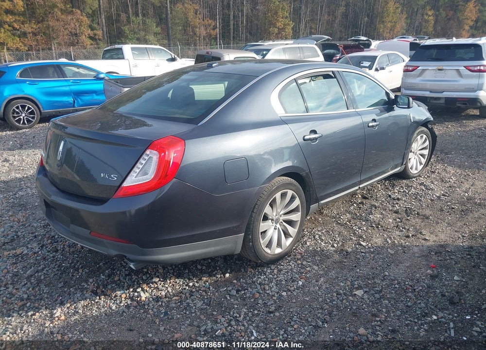 2013 LINCOLN MKS VIN: 1LNHL9DK4DG613953