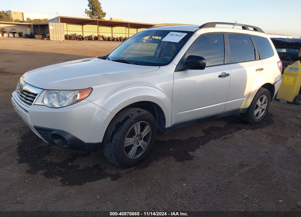 2010 SUBARU FORESTER 2.5X VIN: JF2SH6BC4AH907785