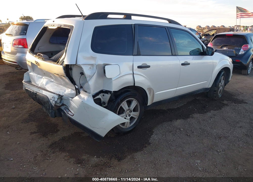 2010 SUBARU FORESTER 2.5X VIN: JF2SH6BC4AH907785