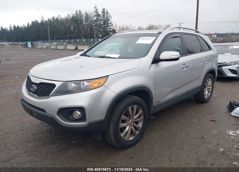 2011 KIA SORENTO EX V6 VIN: 5XYKUDA23BG018249