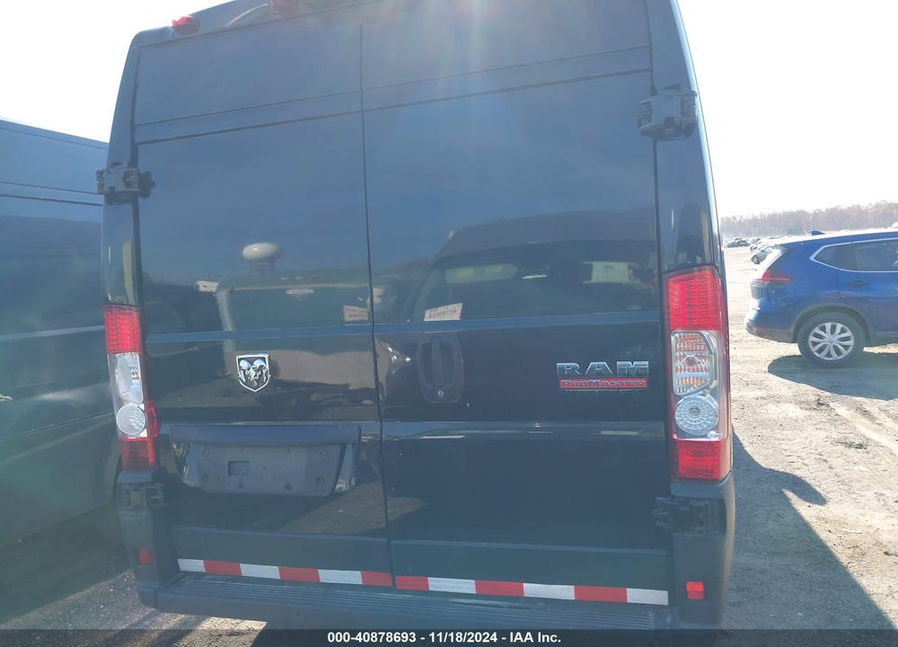 2020 RAM PROMASTER 3500 CARGO VAN HIGH ROOF 159 WB EXT VIN: 3C6URVJG0LE138589