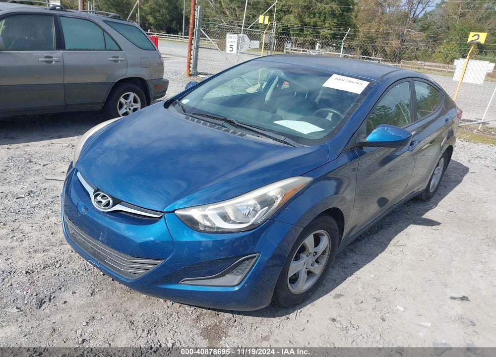 2014 HYUNDAI ELANTRA SE VIN: KMHDH4AE5EU084954
