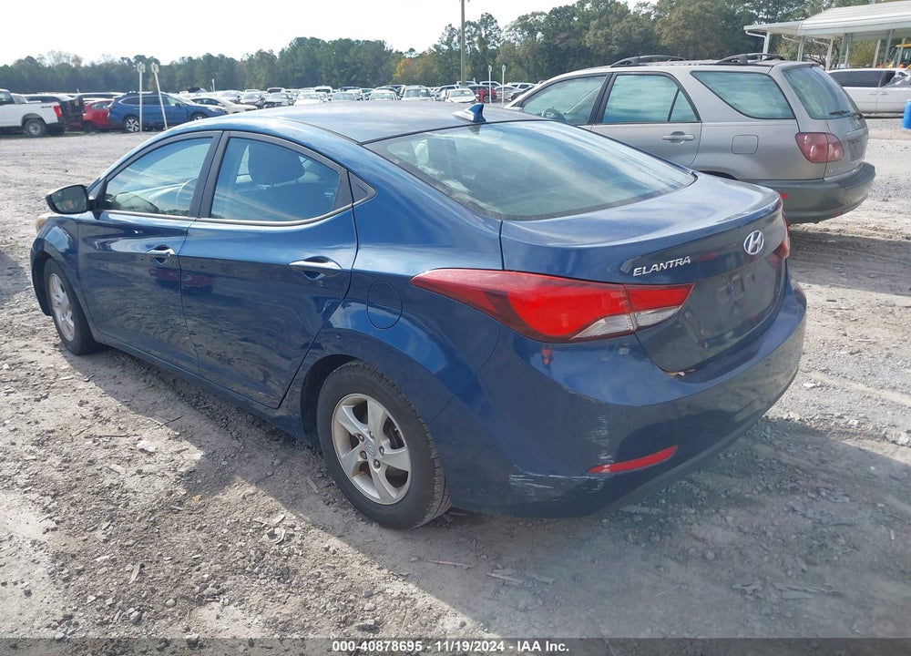 2014 HYUNDAI ELANTRA SE VIN: KMHDH4AE5EU084954