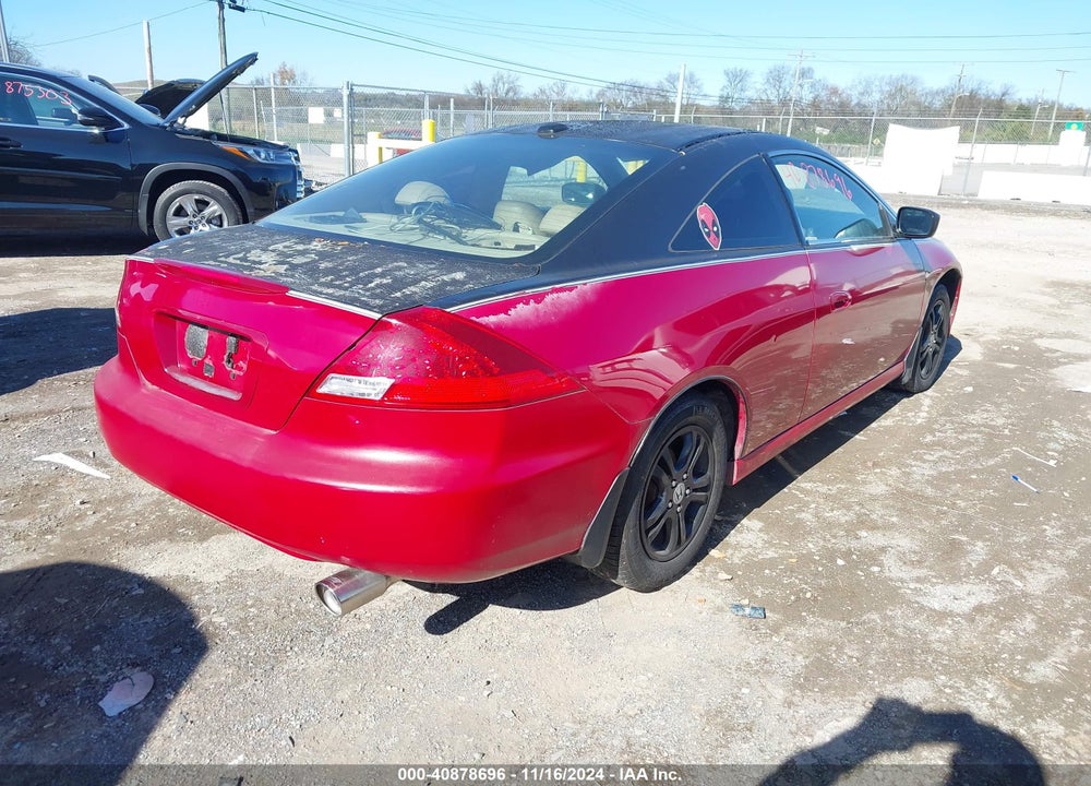 2006 HONDA ACCORD 2.4 EX VIN: 1HGCM726X6A008719
