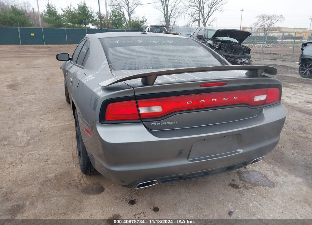 2012 DODGE CHARGER SXT VIN: 2C3CDXHG8CH189982
