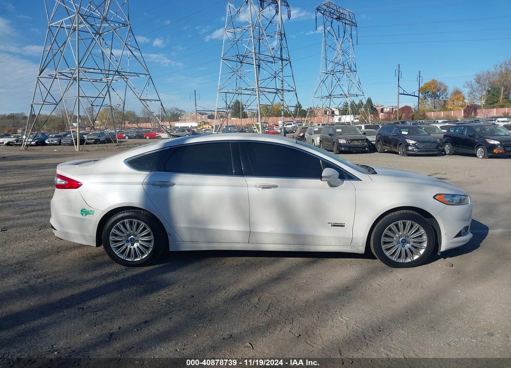 2013 FORD FUSION ENERGI TITANIUM VIN: 3FA6P0SU9DR171881