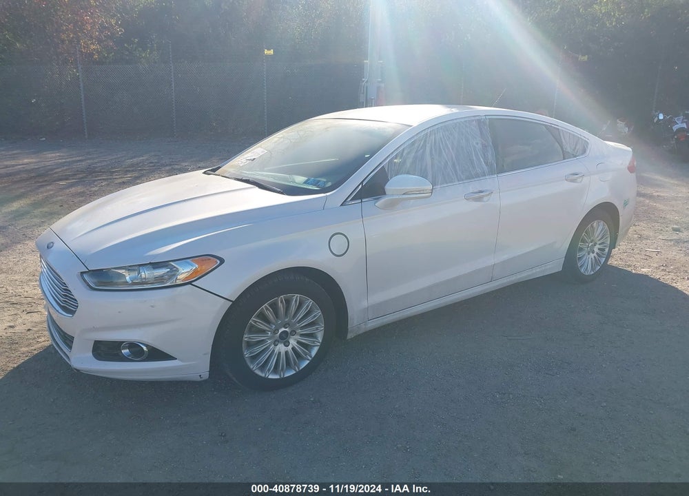 2013 FORD FUSION ENERGI TITANIUM VIN: 3FA6P0SU9DR171881
