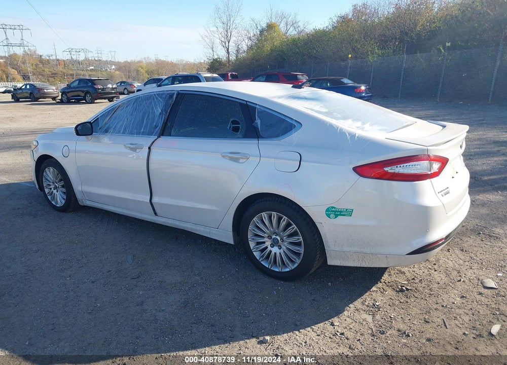 2013 FORD FUSION ENERGI TITANIUM VIN: 3FA6P0SU9DR171881