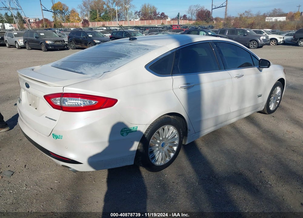 2013 FORD FUSION ENERGI TITANIUM VIN: 3FA6P0SU9DR171881