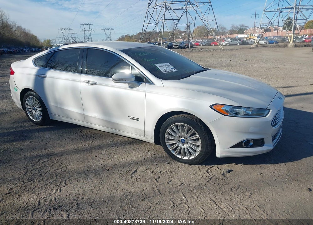 2013 FORD FUSION ENERGI TITANIUM VIN: 3FA6P0SU9DR171881