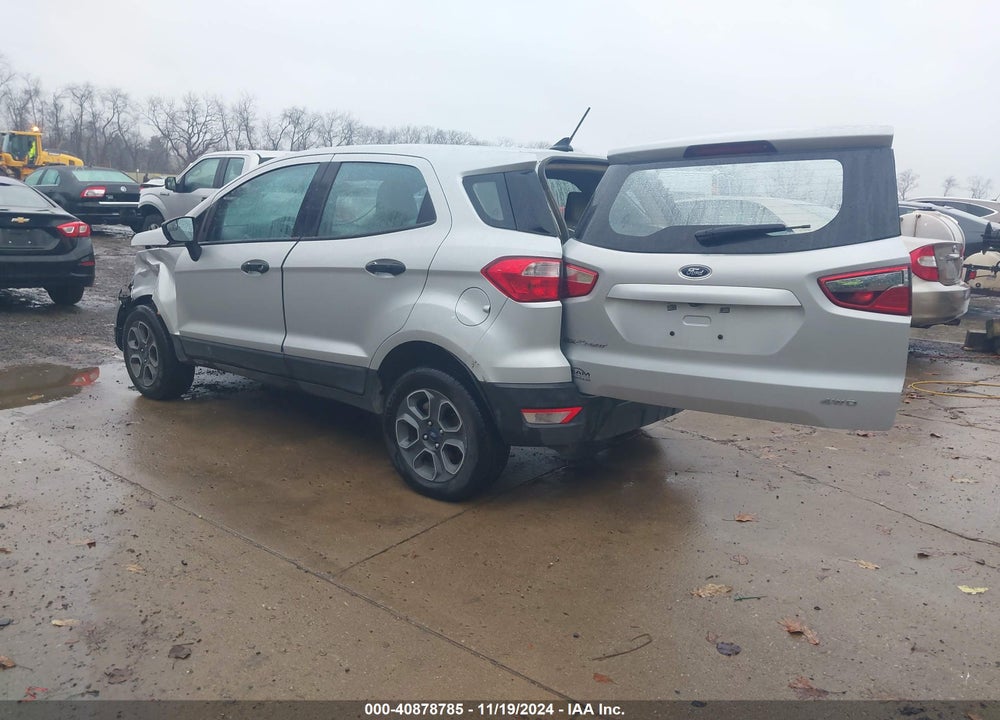2020 FORD ECOSPORT S VIN: MAJ6S3FL3LC319831