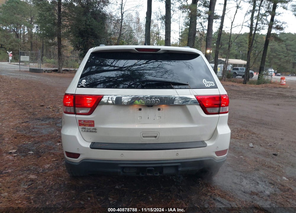 2012 JEEP GRAND CHEROKEE LAREDO VIN: 1C4RJFAG6CC280982