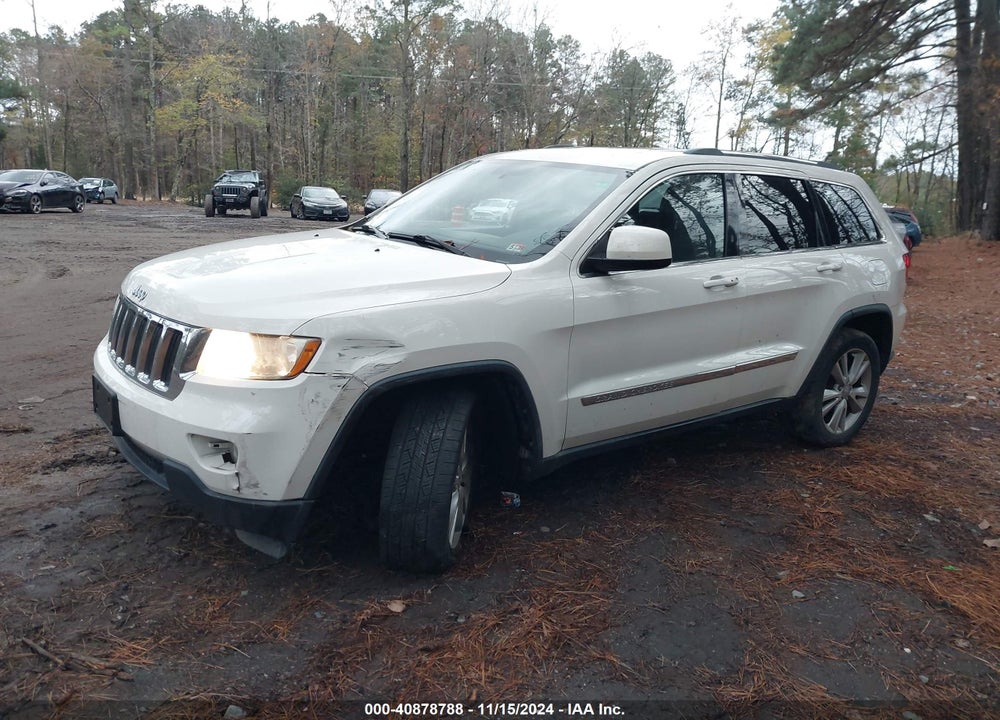 2012 JEEP GRAND CHEROKEE LAREDO VIN: 1C4RJFAG6CC280982