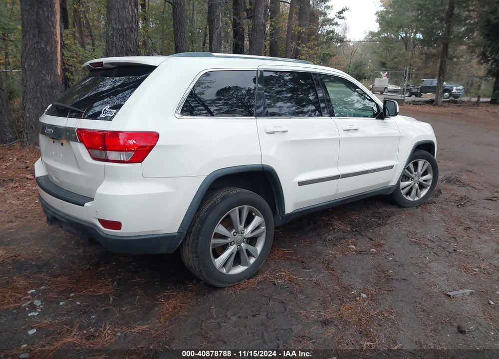 2012 JEEP GRAND CHEROKEE LAREDO VIN: 1C4RJFAG6CC280982