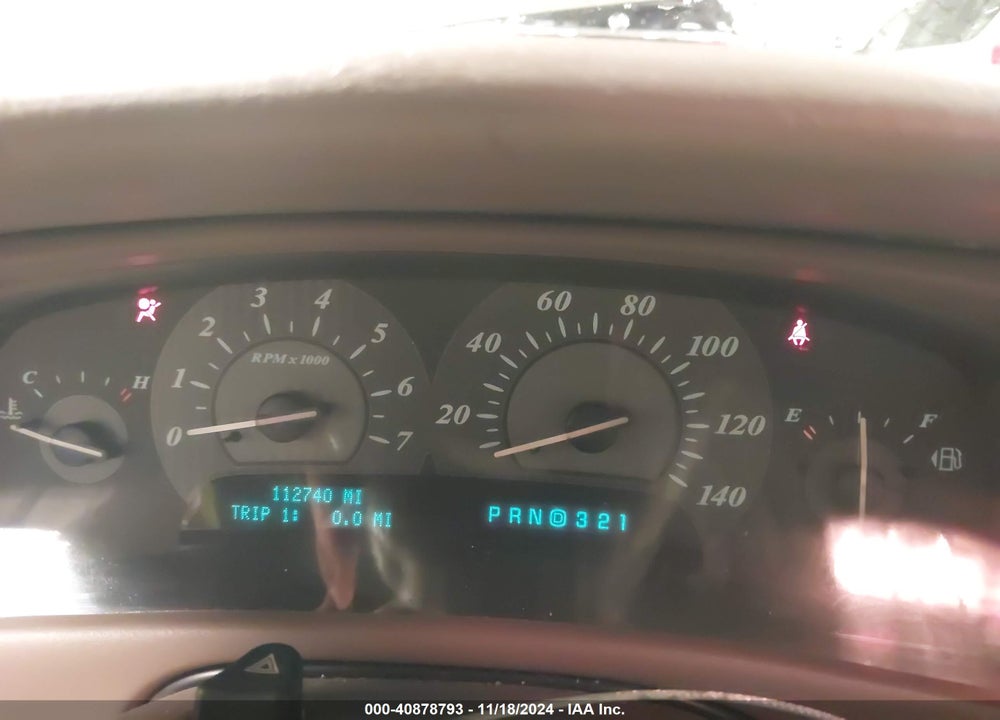 2004 BUICK PARK AVENUE VIN: 1G4CW54K844134835