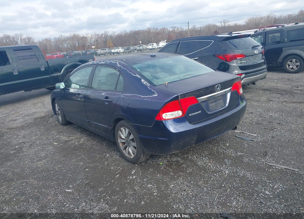 2010 HONDA CIVIC EX-L VIN: 2HGFA1F93AH535356