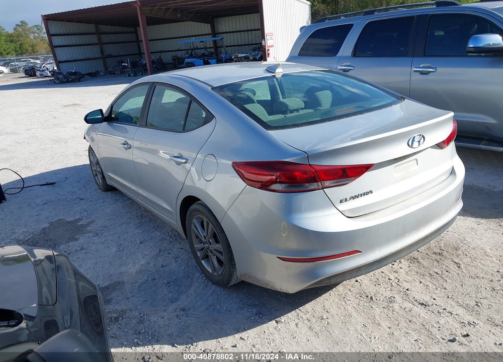 2018 HYUNDAI ELANTRA SEL VIN: KMHD84LF9JU628114