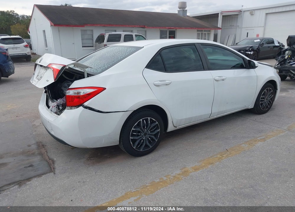 2015 TOYOTA COROLLA LE VIN: 2T1BURHE8FC330923