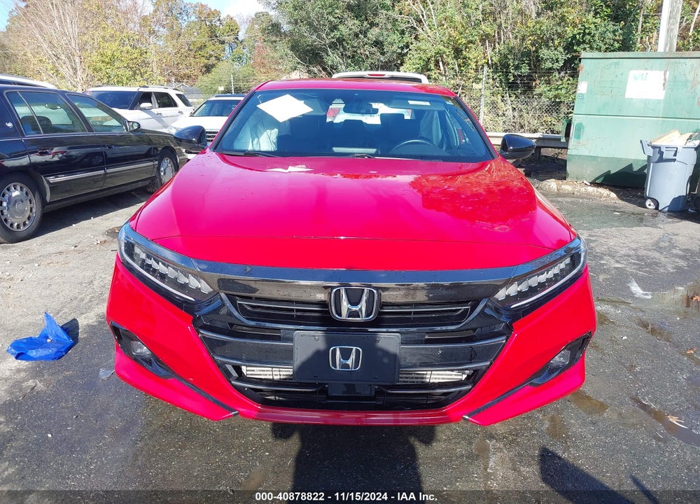 2021 HONDA ACCORD SPORT VIN: 1HGCV1F30MA064014