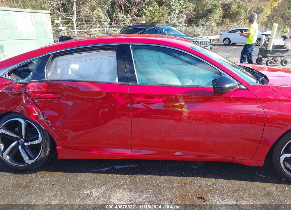 2021 HONDA ACCORD SPORT VIN: 1HGCV1F30MA064014