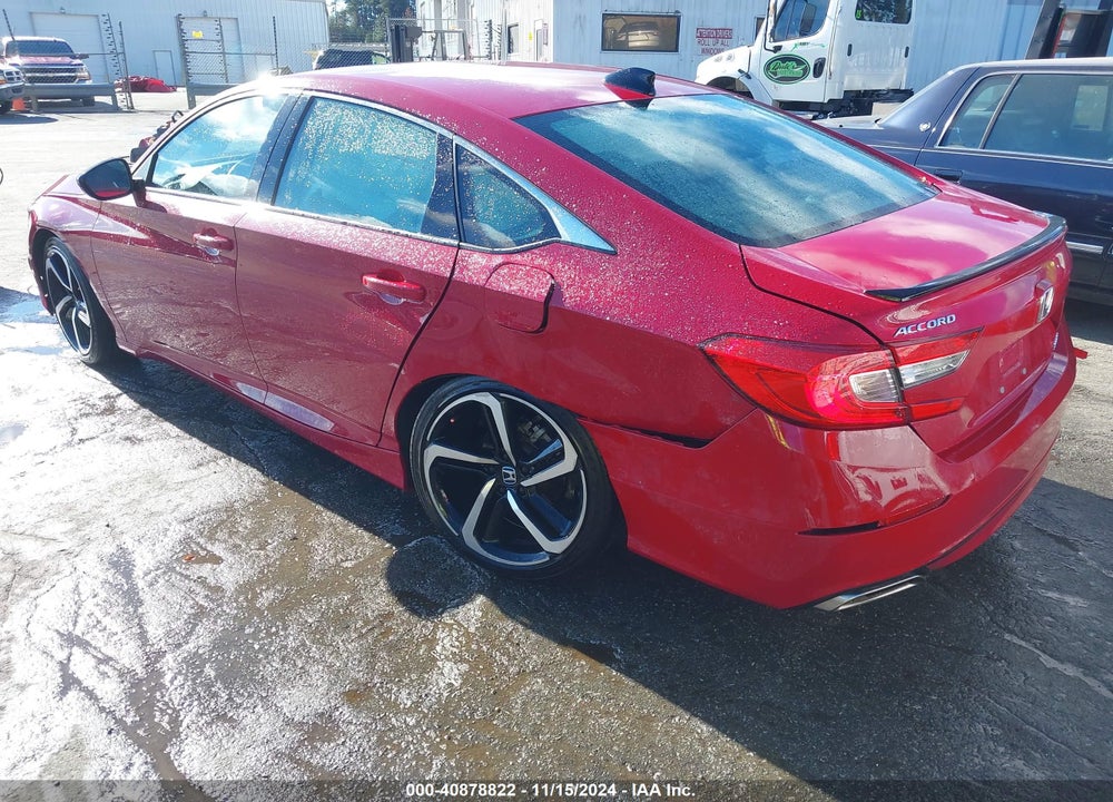 2021 HONDA ACCORD SPORT VIN: 1HGCV1F30MA064014
