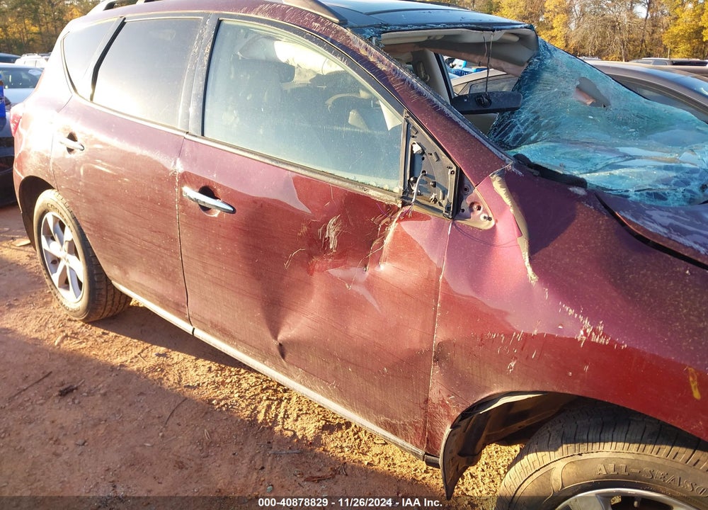 2010 NISSAN MURANO SL VIN: JN8AZ1MU0AW010866