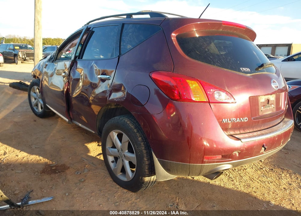 2010 NISSAN MURANO SL VIN: JN8AZ1MU0AW010866
