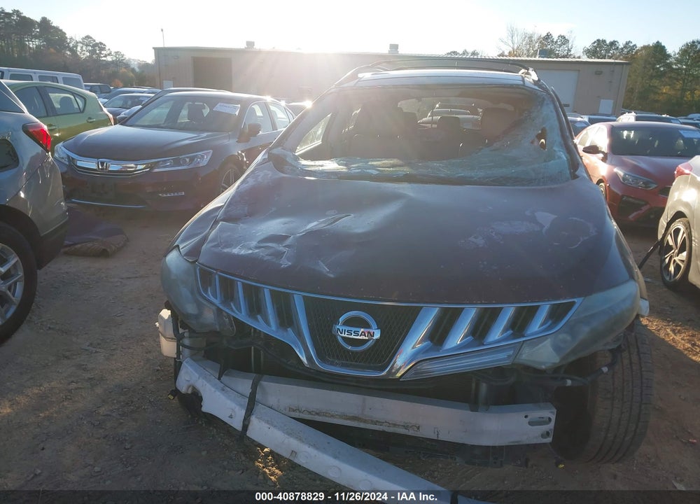 2010 NISSAN MURANO SL VIN: JN8AZ1MU0AW010866