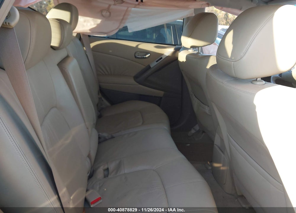 2010 NISSAN MURANO SL VIN: JN8AZ1MU0AW010866