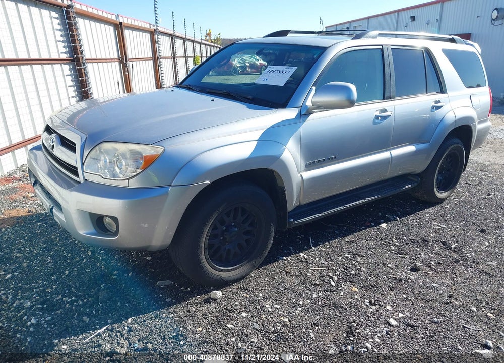 2006 TOYOTA 4RUNNER LIMITED V6 VIN: JTEBU17R160085149