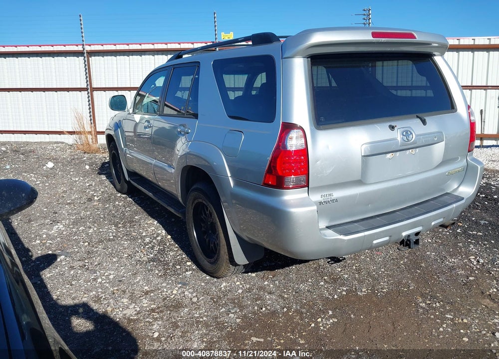 2006 TOYOTA 4RUNNER LIMITED V6 VIN: JTEBU17R160085149