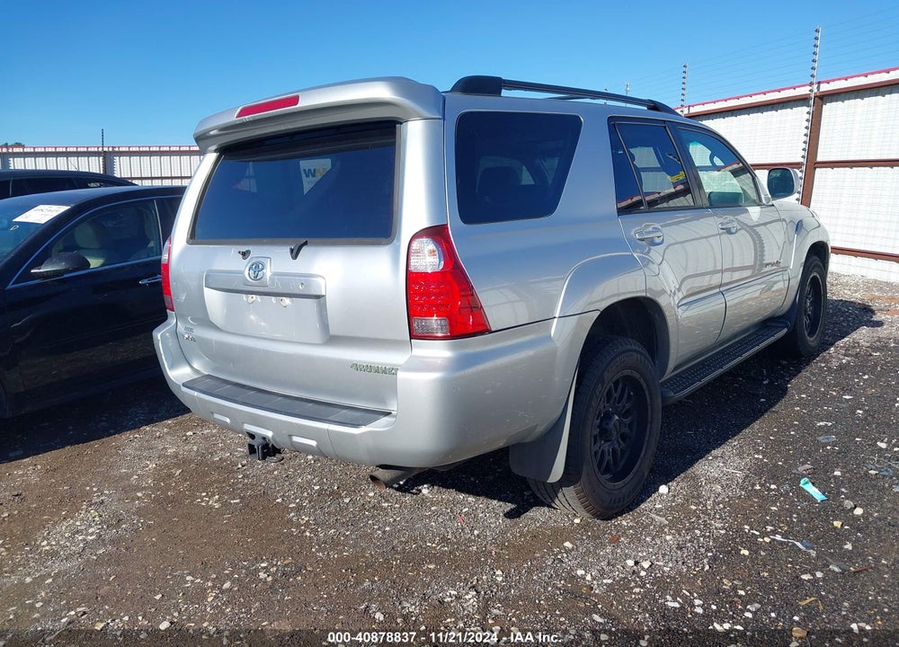 2006 TOYOTA 4RUNNER LIMITED V6 VIN: JTEBU17R160085149