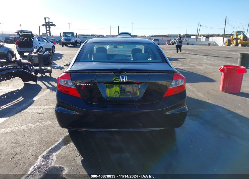 2012 HONDA CIVIC LX VIN: 19XFB2F58CE347137