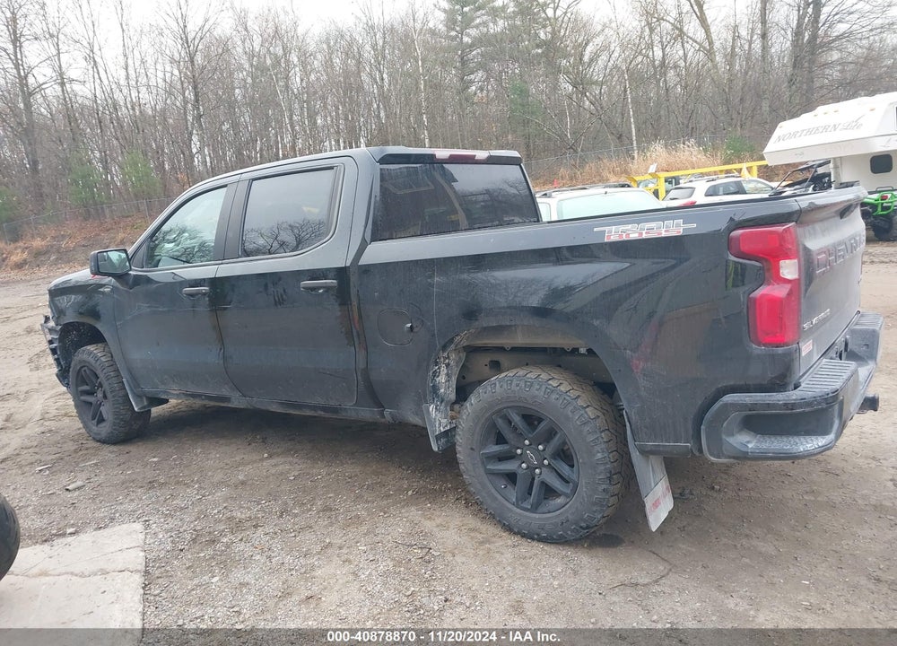 2019 CHEVROLET SILVERADO 1500 CUSTOM TRAIL BOSS VIN: 1GCPYCEF3KZ388183